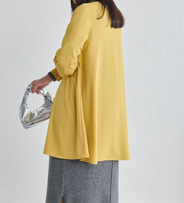 RANAN（ラナン）の「２ＷＡＹボタン使いフレアーブラウス（ブラウス）」｜詳細画像