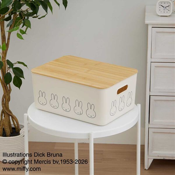 iellio（イエリオ）の「ミッフィー収納ケース（小物・小型収納）」｜詳細画像