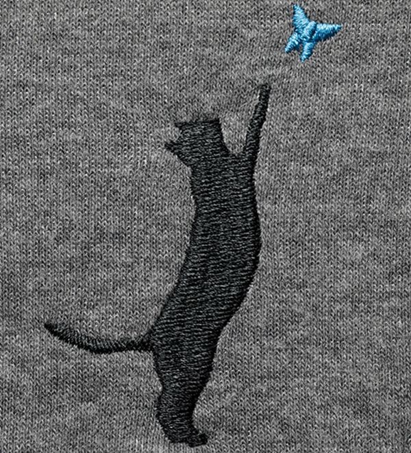 「【２着組】ネコちゃんの首元暖か裏起毛パジャマ（パジャマ・ルームウェア）」｜詳細画像