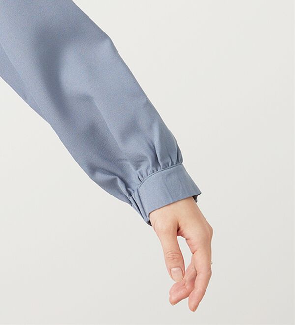 BELLUNA（ベルーナ）の「上品スカラップレース使いシャツチュニック（チュニック）」｜詳細画像