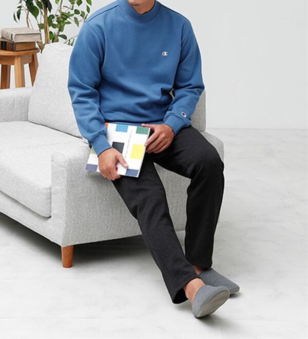 「＜チャンピオン＞モックネック裏起毛トレーナー（メンズトレーナー）」｜詳細画像