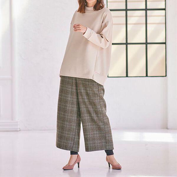 BELLUNA（ベルーナ）の「レギンス付！お腹ラクな着心地ワイドパンツ（ワイドパンツ・ガウチョ）」｜詳細画像