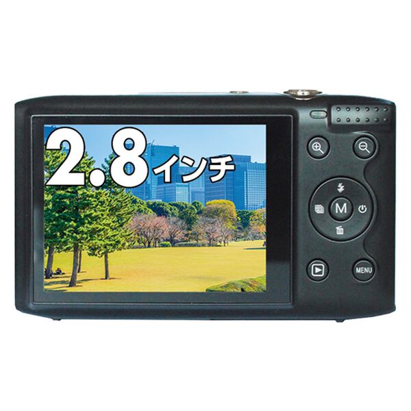 「３倍光学ズームデジタルカメラ（テレビ・オーディオ・カメラ機器）」｜詳細画像