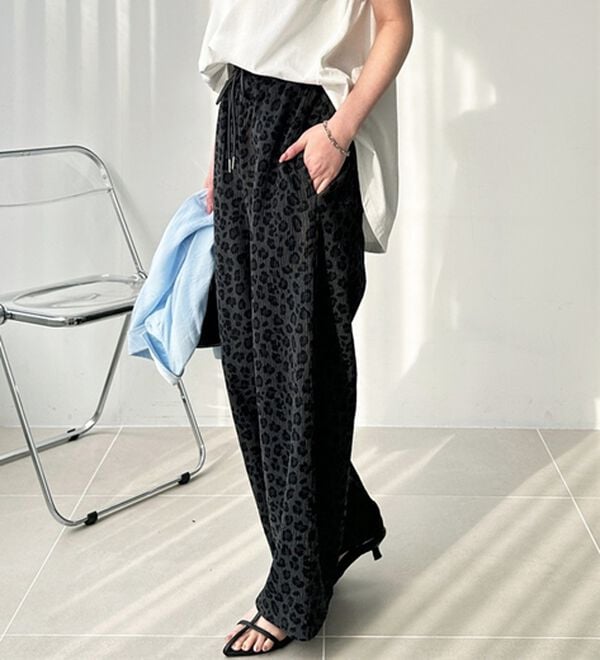 GeeRA（ジーラ）の「さらさら涼感イージーパンツ（フルレングスパンツ）」｜詳細画像