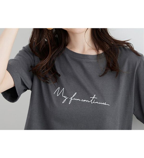 BELLUNA（ベルーナ）の「ヒンヤリ！着映えプリントプルオーバー（カットソー）」｜詳細画像