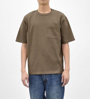 「綿１００％ベーシックＴシャツＮＥＯ（メンズＴシャツ）」｜カーキ