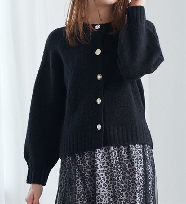 RANAN（ラナン）の「色々レトロボタンカーディガン（ニットカーディガン）」｜詳細画像