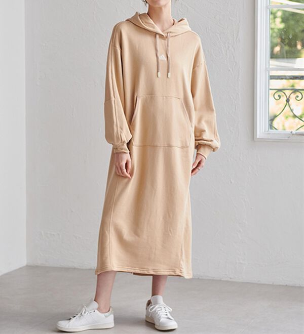RANAN（ラナン）の「＜ａｄｉｄａｓ＞スウェットワンピース（その他ワンピース）」｜詳細画像