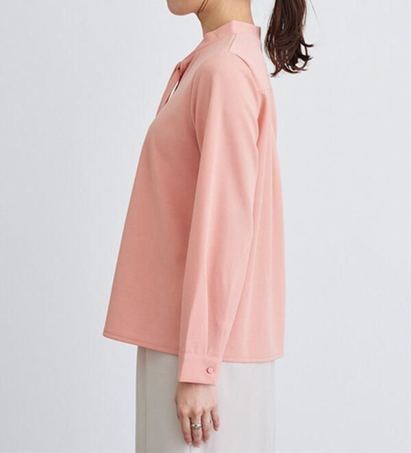 Pierrot（ピエロ）の「タイデザインＴブラウス（ブラウス）」｜詳細画像