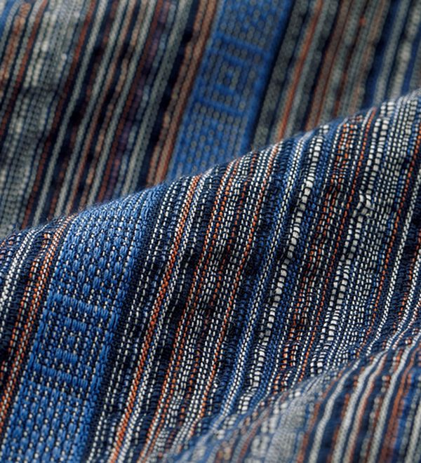 「【２色組】しじら織調ゆったりカフタン（チュニック）」｜詳細画像