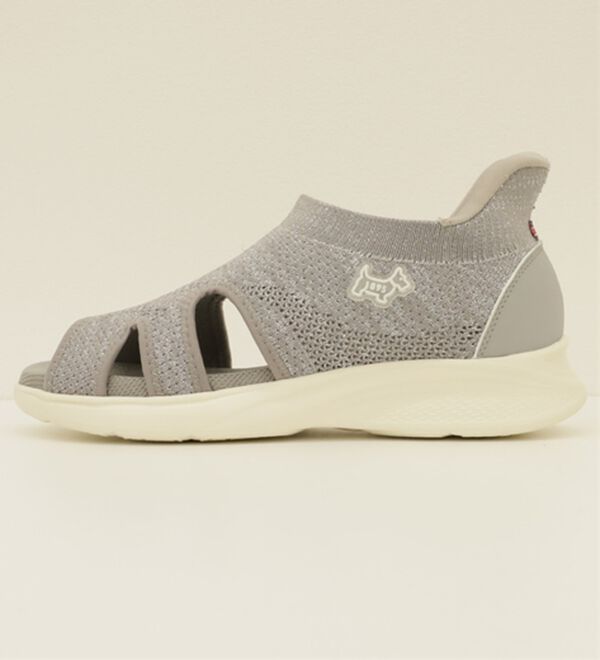 BELLUNA（ベルーナ）の「＜バルモラル＞サッと履けるニットサンダル（サンダル・ミュール）」｜詳細画像