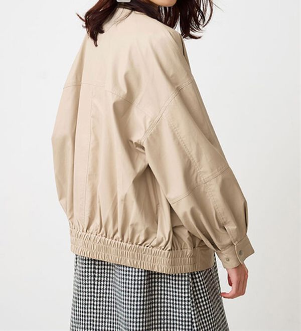 RANAN（ラナン）の「フェイクレザーブルゾン（ブルゾン）」｜詳細画像