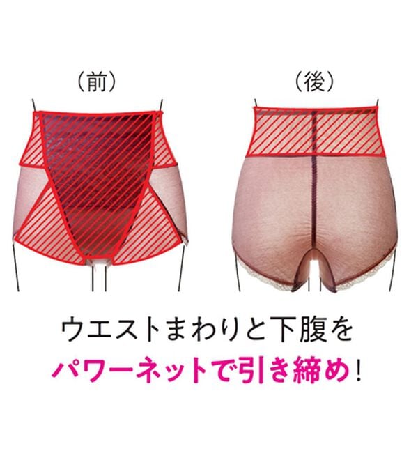 LAVIENNE（ラヴィエンヌ）の「【３色組】新・お腹キリッとショーツガードル（ショーツ）」｜詳細画像