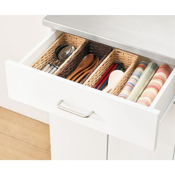 「完成品！ステンレス天板ダストボックス（リビング用品）」｜詳細画像