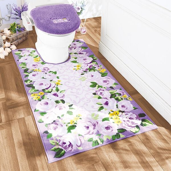 「ＮＥＷ幸せの風水フラワートイレタリー（トイレマット）」｜詳細画像