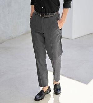 REMEN'S（リメンズ）の「【接触冷感】楽ちん快適ストレッチスラックス６５・７０（メンズスラックス）」｜グレー