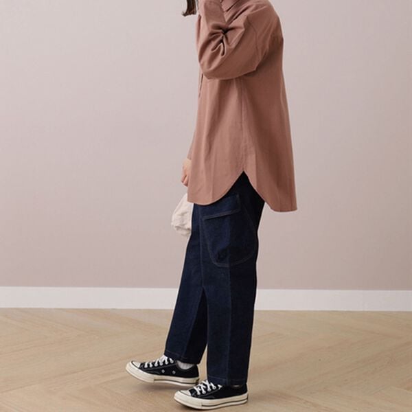 BELLUNA（ベルーナ）の「＜ｓｏｒａｆｕｋｕ＞柔らかコットンシャツチュニック（チュニック）」｜詳細画像