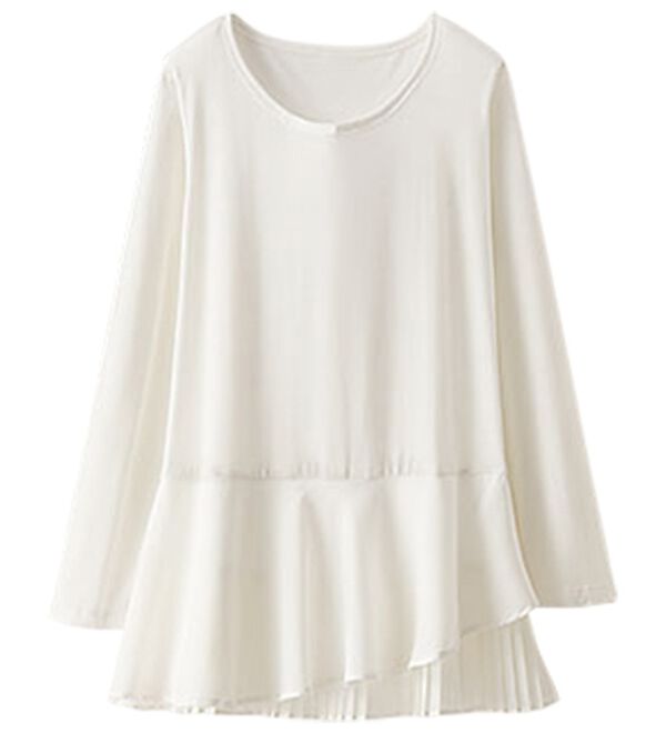 BELLUNA（ベルーナ）の「配色カーデチュニックアンサンブル（アンサンブル）」｜詳細画像