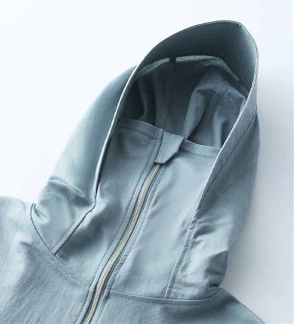 BELLUNA（ベルーナ）の「【接触冷感】絶対に焼けたくない！後プリーツＵＶパーカー（パーカー）」｜詳細画像