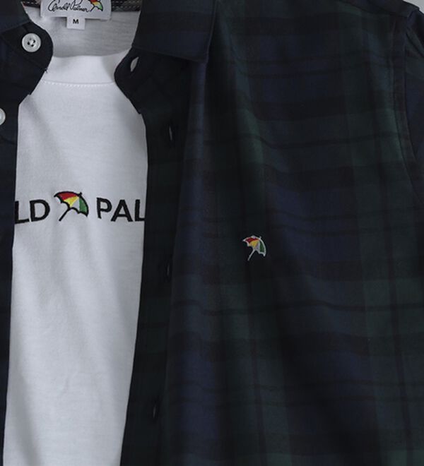 「＜アーノルド　パーマー＞即完成！ロゴデザインアンサンブル（メンズシャツ）」｜詳細画像