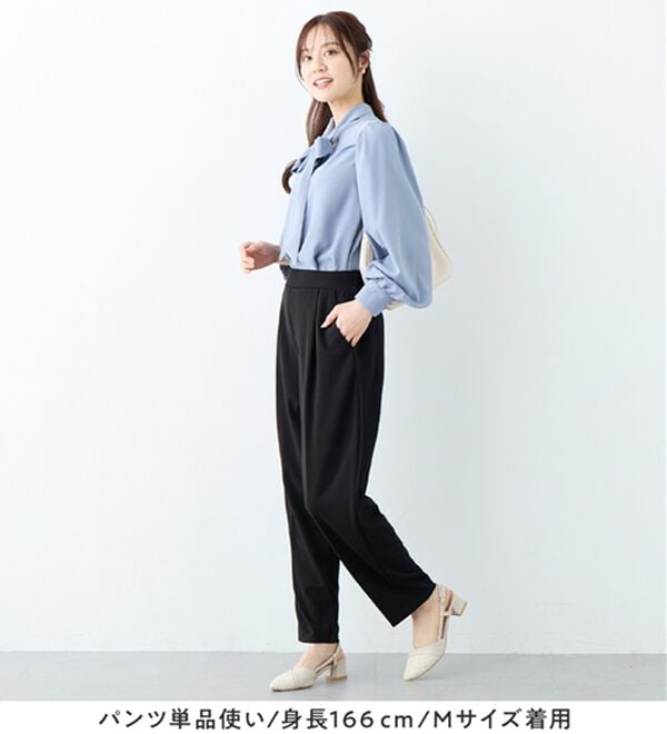 alotta（アロッタ）の「【２点セット】洗えるシフォンレイヤードセットアップ（ワンピースセットスーツ）」｜詳細画像