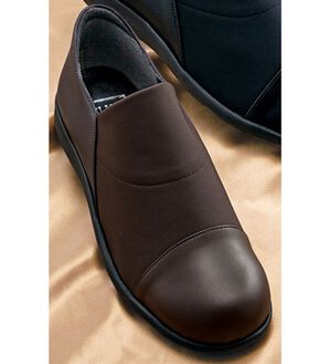 BELLUNA（ベルーナ）の「甲高さんに嬉しいストレッチ素材パンプス（パンプス）」｜ブラウン