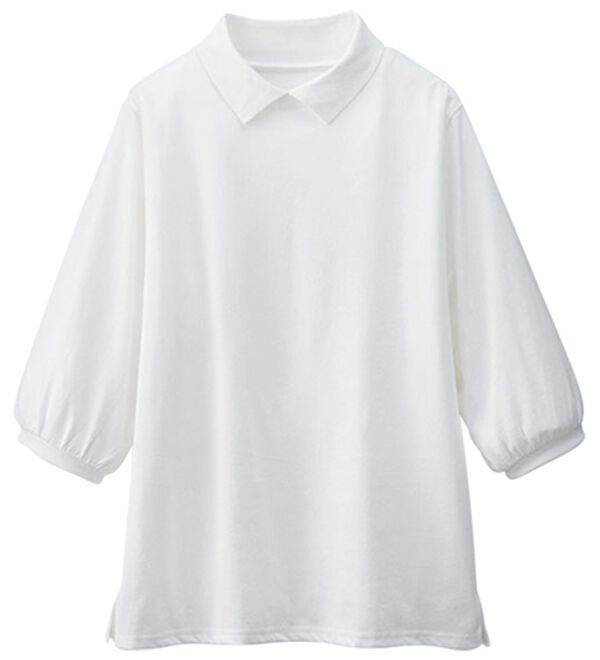 BELLUNA（ベルーナ）の「透かし編ニットベストアンサンブル（アンサンブル）」｜詳細画像