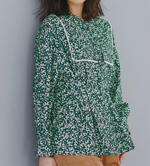 RANAN（ラナン）の「小花柄プリントブラウス（ブラウス）」｜コバナガラ