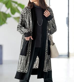 メ*4様 完売品【LUNA SEA ロングカーディガン】 ブラック 美品 メ*4様 完売品【LUNA SEA ロングカーディガン】 ブラック 美品