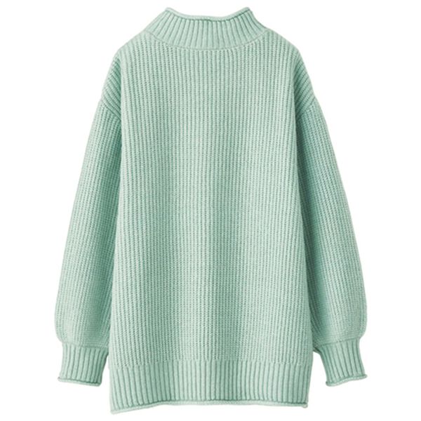 BELLUNA（ベルーナ）の「エコ素材メランジニットプルオーバー（ニット・セーター）」｜詳細画像