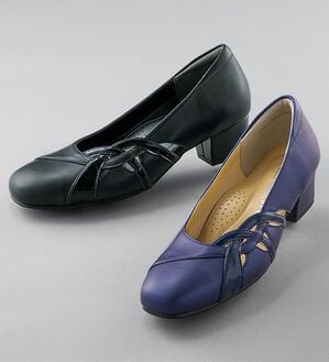 BELLUNA（ベルーナ）の「４Ｅ山羊革エナメルラインパンプス（パンプス）」｜詳細画像