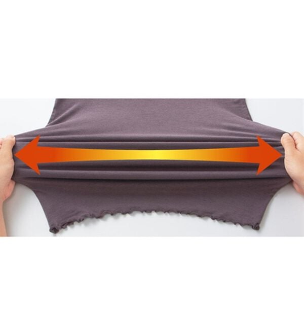 「チクチクしにくいウール入りメロウ衿インナー（肌着・インナーウェア）」｜詳細画像