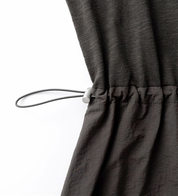 BELLUNA（ベルーナ）の「ドロスト使いドッキングワンピース（その他ワンピース）」｜詳細画像