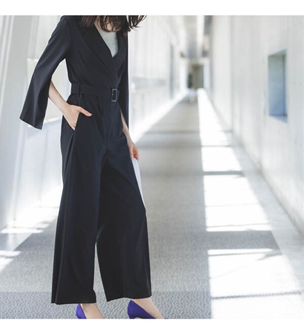 RANAN（ラナン）の「スリットスリーブオールインワン（オールインワン）」｜詳細画像