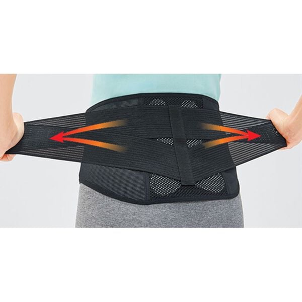 「日本製バックレスキュー腰ベルトメッシュ（サポーター・肩腰膝ケア）」｜詳細画像