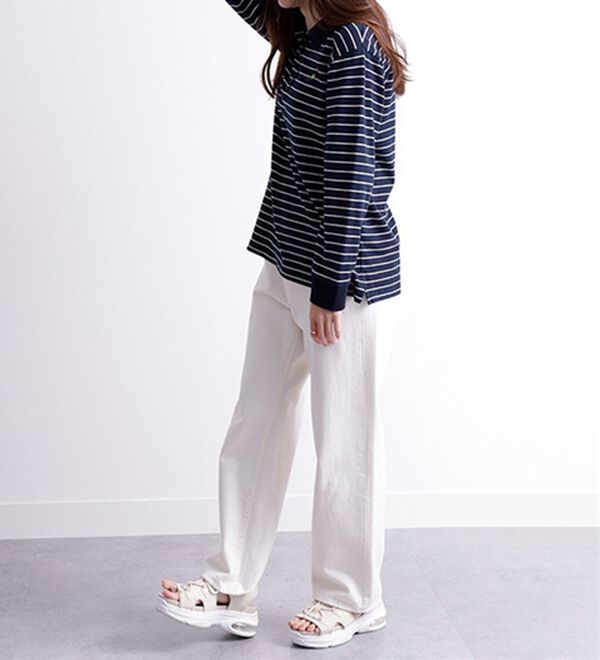 ルフラン（ルフラン）の「ナノプラチナ加工長袖ポロシャツ（ポロシャツ）」｜詳細画像