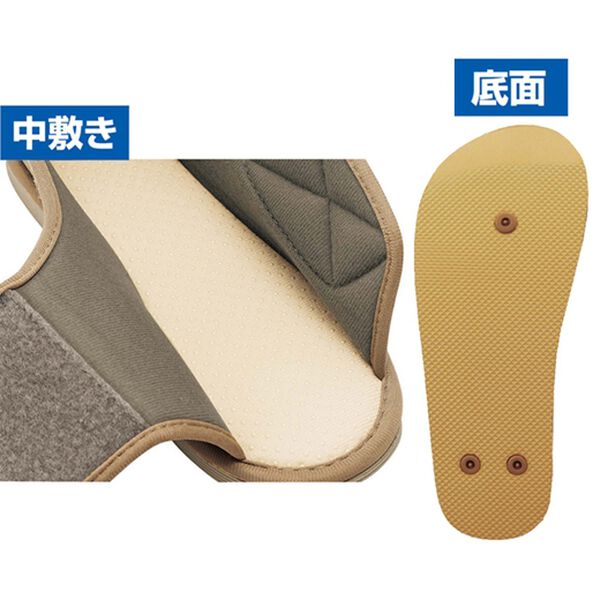 「Ｔａｋｅｔｏｒａ（タケトラ）転倒予防シューズ（スリッパ・ルームシューズ）」｜詳細画像