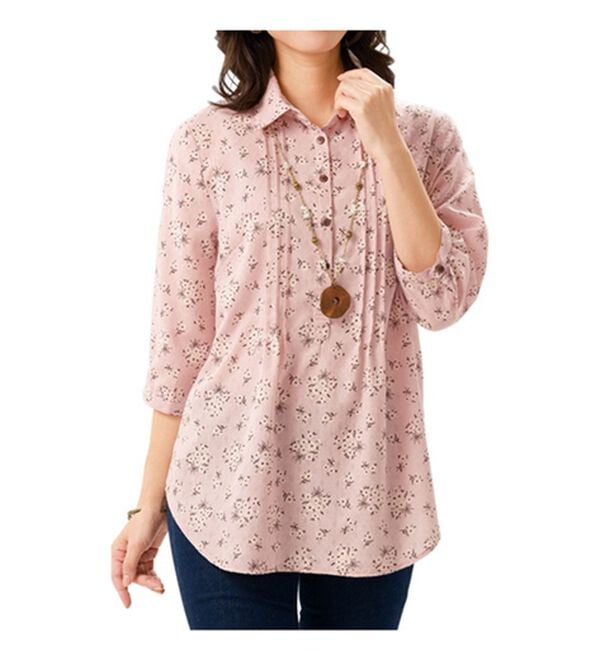 ルフラン（ルフラン）の「【３色組】ミセスに似合う夏素材チュニック（チュニック）」｜詳細画像