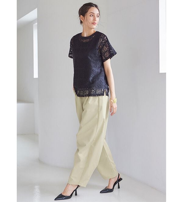 RANAN（ラナン）の「ひんやり！カーブパンツ（フルレングスパンツ）」｜詳細画像