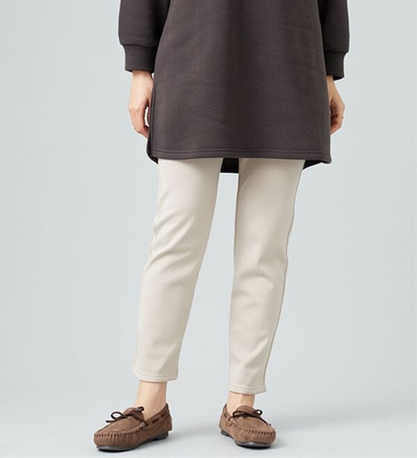 BELLUNA（ベルーナ）の「あったか裏起毛！ホカロンパンツ（フルレングスパンツ）」｜詳細画像