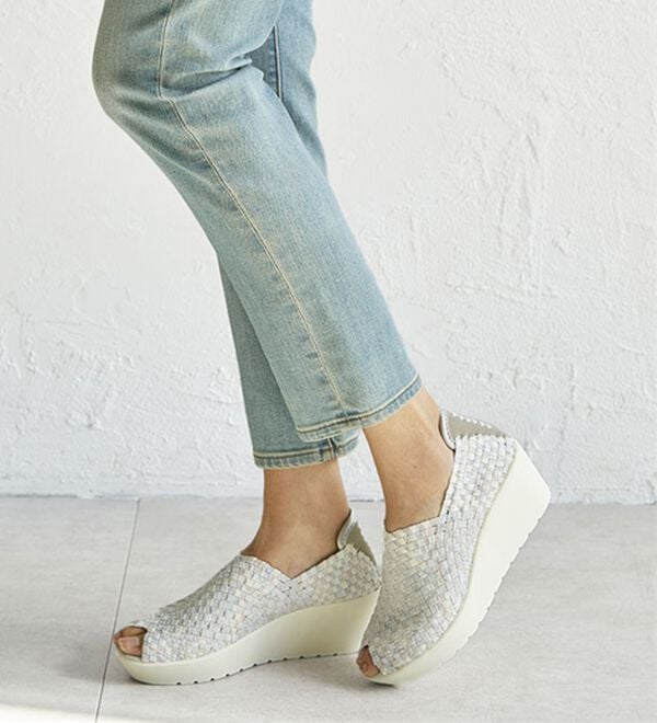 ルフラン（ルフラン）の「ゴムゴム　Ｖカットメッシュ厚底シューズ（メンズスニーカー）」｜詳細画像