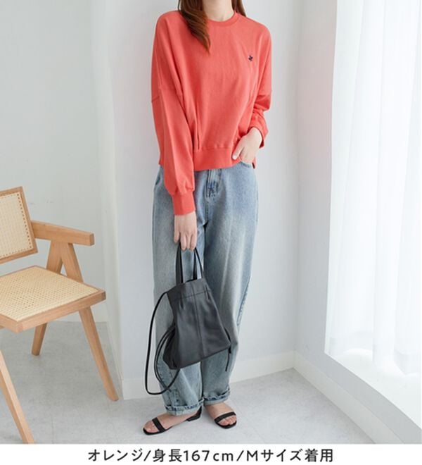 Viola e Viola（ヴィオラ エ ヴィオラ）の「【ビバリーヒルズポロクラブ】コクーンシルエットスウェット（カットソー）」｜詳細画像