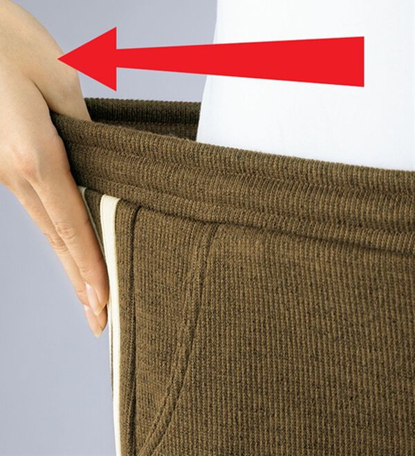 ルフラン（ルフラン）の「【２本組】ハンサム見えのあったかラインパンツ（その他パンツ）」｜詳細画像