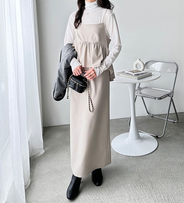 GeeRA（ジーラ）の「シアースラブハイネックトップス（カットソー）」｜詳細画像