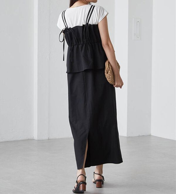 RANAN（ラナン）の「ダブルストラップドッキングワンピース（その他ワンピース）」｜詳細画像