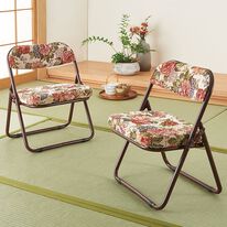 「折り畳み座敷椅子　２・４脚組（椅子・チェア・スツール）」
