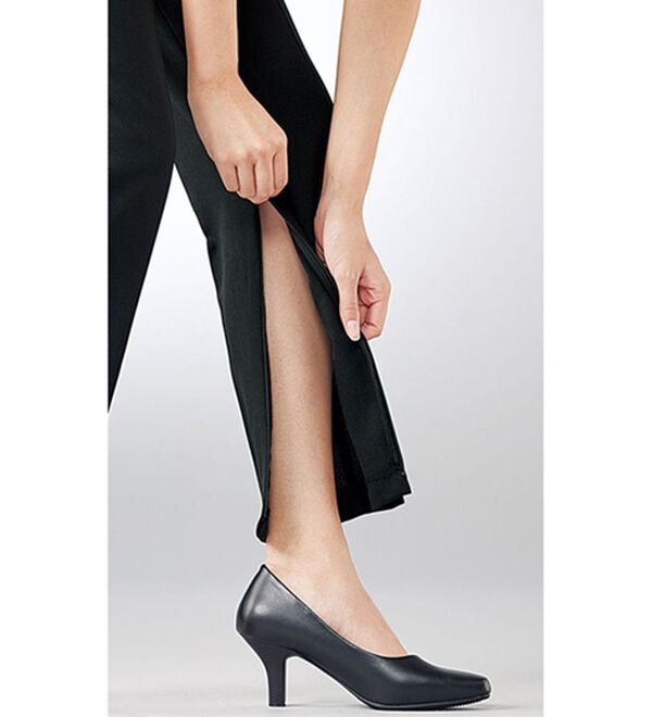 BELLUNA（ベルーナ）の「日本製裾ファスナーパンツ（フルレングスパンツ）」｜詳細画像