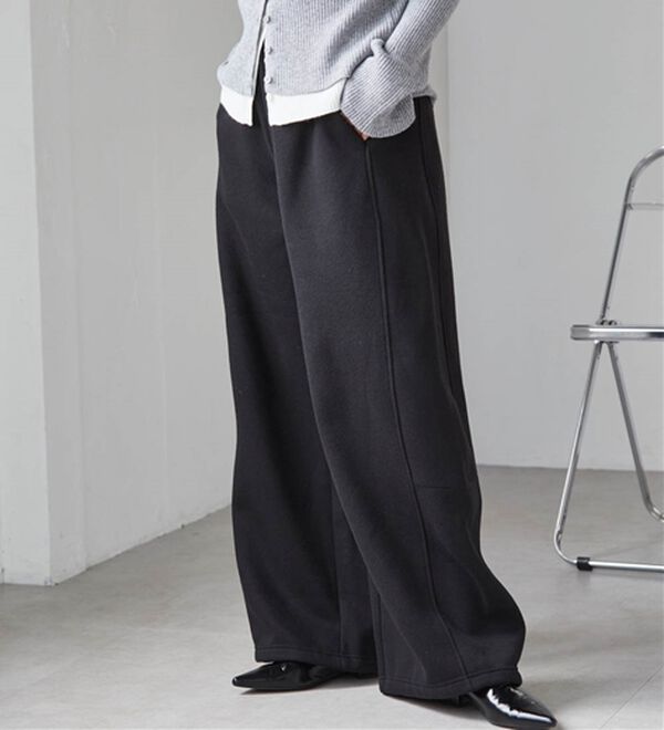 RANAN（ラナン）の「裏起毛カーブスウェットパンツ（その他パンツ）」｜詳細画像