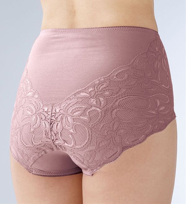 LAVIENNE（ラヴィエンヌ）の「レースがうれしいたっぷりショーツ　単品（ショーツ）」｜詳細画像