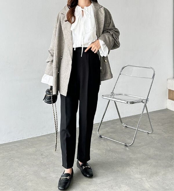 GeeRA（ジーラ）の「美脚きれい魅せ！テーパードパンツ（フルレングスパンツ）」｜詳細画像